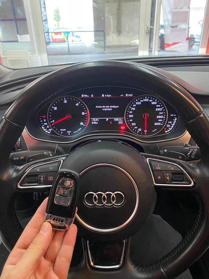 Programação  de Chaves Audi